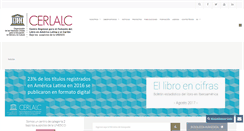 Desktop Screenshot of cerlalc.org